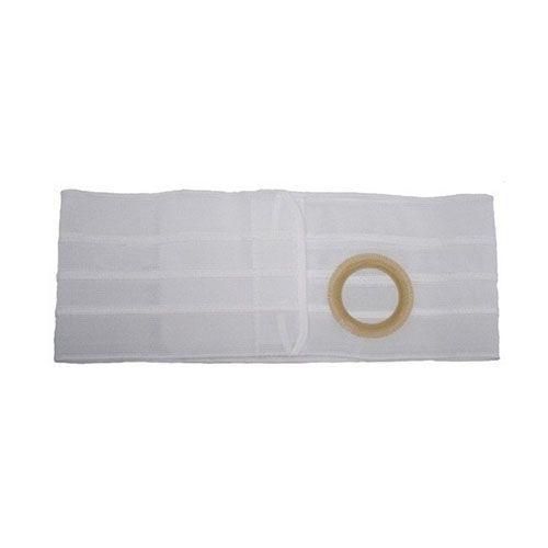Image of Nu-Form Beige Support Belt 2-7/8" x 3-3/8" Opening Placed 1-1/2" from Bottom 7" Wide 47" - 52" Waist 2X-Large, Left