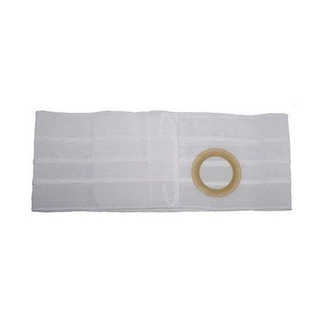 Image of Nu-Form Beige Support Belt 2-7/8" x 3-3/8" Opening Placed 1-1/2" from Bottom 7" Wide 47" - 52" Waist 2X-Large, Left
