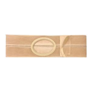 Image of Nu-Form Beige Support Belt 2" Center Opening 4" Wide 32" - 35" Waist Medium