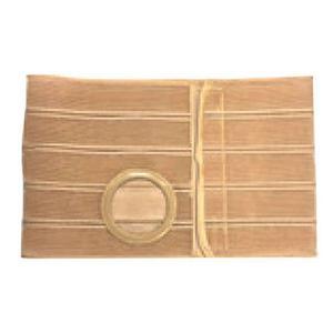 Image of Nu-Form Beige Support Belt 3-3/4" Opening 1-1/2" From Bottom 9" Wide 41" - 46" Waist X-Large, Right