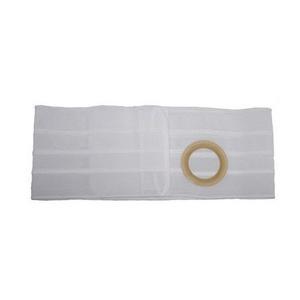 Image of Nu-Form Beige Support Belt 4-1/2" Opening Placed 1-1/2" from Bottom 7" Wide 47" - 52" Waist 2X-Large, Left