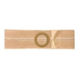 Image of Nu-Form Beige Support Belt Prolapse Strap 2-7/8" x 3-3/8" Center Belt Ring  4" Wide 32" - 35" Waist Medium