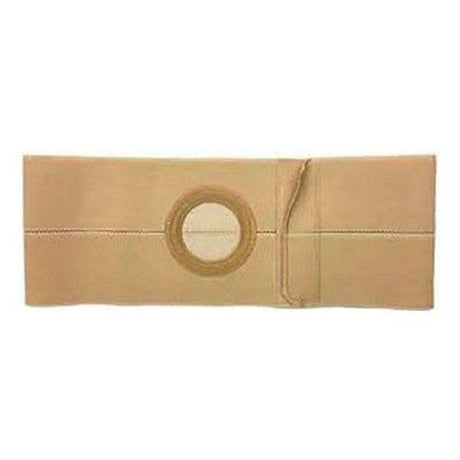 Image of Nu-Form Beige Support Belt Prolapse Strap 2-7/8" x 3-3/8" Center Opening 6" Wide 32" - 35" Waist Medium