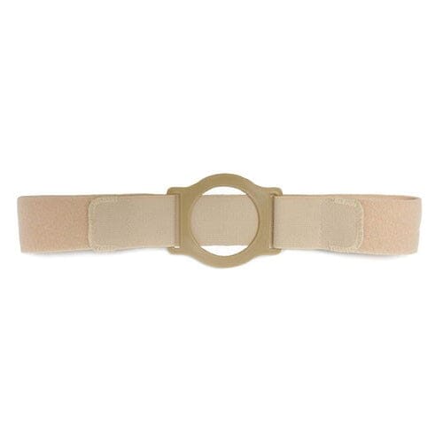 Image of Nu-Hope Nu-Comfort™ Support Belt, 2-7/8" x 3-3/8" Ring Plate, 2" Wide, XL (41" to 47" Waist), Beige