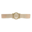 Image of Nu-Hope Nu-Comfort™ Support Belt, 3-1/4'' Ring Plate, 2'' Wide, Small (28'' to 32'' Waist), Beige