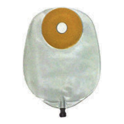 Image of Nu-Hope Nu-Flex™ Urinary Pouch, 3/4" Stoma, Precut, Post-Operative, Mid-Size, Convex, Adult, 20 oz