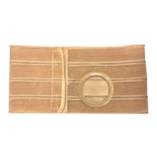 Image of Nu-Hope Nu-Form™ Support Belt, 2-5/8" Stoma, 7" Wide, Left, 2-1/8'' From Bottom, Small (28" to 32" Waist), Beige