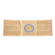 Image of Original Flat Panel Belt Beige Support Belt Medium Oval Opening 1" From Bottom 6" Wide 32" - 35" Waist Medium, Left