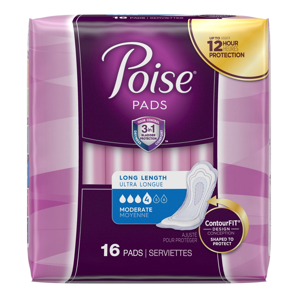 Image of Poise Original Women's Incontinence Pads