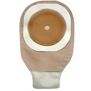 Image of Hollister Premier One-Piece Drainable Mini Pouch, Up to 2-1/2" Cut-to-Fit Flat Flextend Skin Barrier, Clamp Closure, Transparent