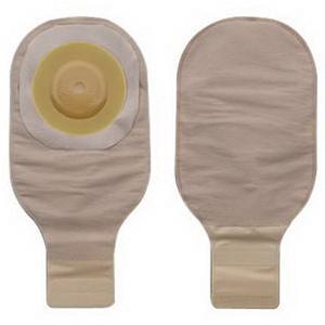Image of Hollister Premier One-Piece Drainable Pouch, Up to 1" Cut-to-Fit Convex Flextend Skin Barrier, 12" L, Integrated Closure, Beige
