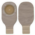 Image of Hollister Premier One-Piece Drainable Pouch, Up to 2-1/2" Cut-to-Fit Flat Flextend Skin Barrier, Integrated Closure, Beige