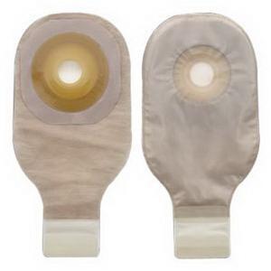 Image of Hollister Premier One-Piece Drainable Pouch, 1-3/4" Pre-Cut Convex Flextend Skin Barrier, 12" L, Integrated Closure, Transparent