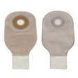Image of Hollister Premier One-Piece Drainable Pouch, 1" Pre-Cut Flat Flextend Skin Barrier, Clamp Closure, Transparent