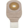 Image of Hollister Premier One-Piece Drainable Pouch, 1" Pre-Cut Convex Flextend Skin Barrier, Clamp Closure, Transparent