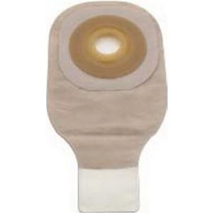 Image of Hollister Premier One-Piece Drainable Pouch, 1" Pre-Cut Convex Flextend Skin Barrier, Clamp Closure, Transparent