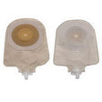 Image of Hollister Premier One-Piece Urostomy Pouch, Up to 2" Cut-to-Fit Convex Flextend Skin Barrier, 9" L, Transparent