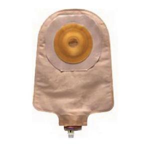 Image of Hollister Premier One-Piece Drainable Pouch, Convex, Pre-Cut, Flextend Skin Barrier, 3/4" Stoma, Transparent