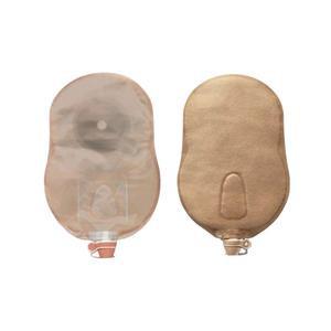 Image of Hollister Premier One-Piece Urostomy Pouch, Flat Flextend Skin Barrier, 1-1/2" Pre-Cut, Transparent