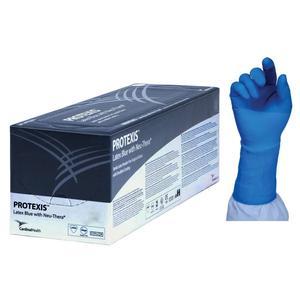 Image of Protexis Latex Blue with Neu-Thera Surgical Gloves, Powder-Free, Sterile, Emolient Coating, Size 8