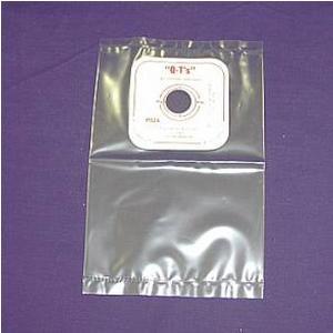Image of Q-T'S Lrg Pouches, 1" Opng, 3 1/2" Adh Area, 10