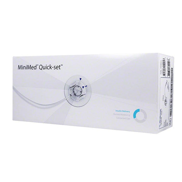 Image of Medtronic MiniMed Quick-Set 43" 9 mm Infusion Set MMT396 - Box of 10