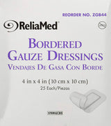 Image of ReliaMed® Sterile Bordered Gauze Dressing