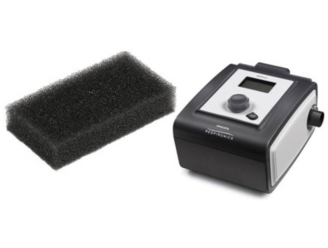 Image of Respironics Reusable Foam Filter for Respironics System One