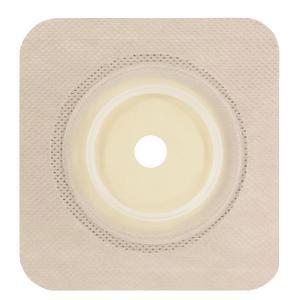 Image of Securi-T USA Standard Wear Wafer Tan Tape Collar Cut-to-Fit (4-1/4" x 4-1/4")