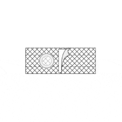 Image of Special Nu-Form 2-1/4" Opening 1" From Bottom Waist 41:-46" Left, X-Large, Cool Comfort Elastic