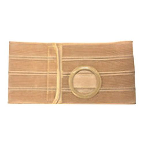 Image of Special Nu-Form 8" Beige Support Belt 3-1/2" Belt Ring Placed 2-1/4" From Bottom 55" Overall Left, 2X-Large