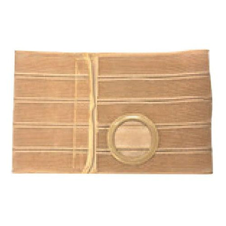 Image of Special Nu-Form 8" Beige Support Belt 3-1/8" Belt Ring 1-1/2" From Bottom 54" Overall, Left, 2X-Large