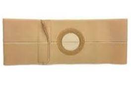 Image of Special Nu-Form 9" Beige Support Belt  2-1/2" Center Belt Ring Waist 47"-52" Left, 2X-Large