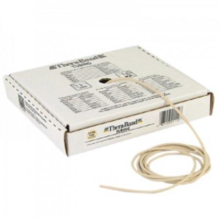 Image of THERA-BAND Professional Resistance Tubing, Tan/Extra Thin, 100 Foot Dispenser Box
