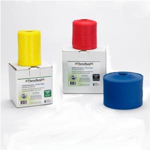 Image of THERA-BAND Resistance Band Activity Recovery Kit; Beginner with Yellow Red and Blue Bands