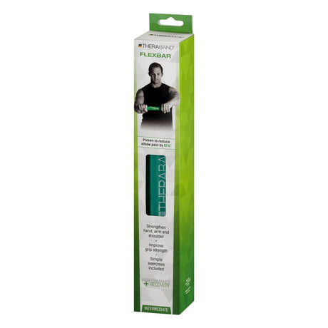 Image of TheraBand® FlexBar® Hand Exerciser, Intermediate, 1-3/4" OD, Green
