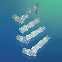 Image of UltraSet Ported Connector and Double Swivel Elbow with Self-Sealing Port